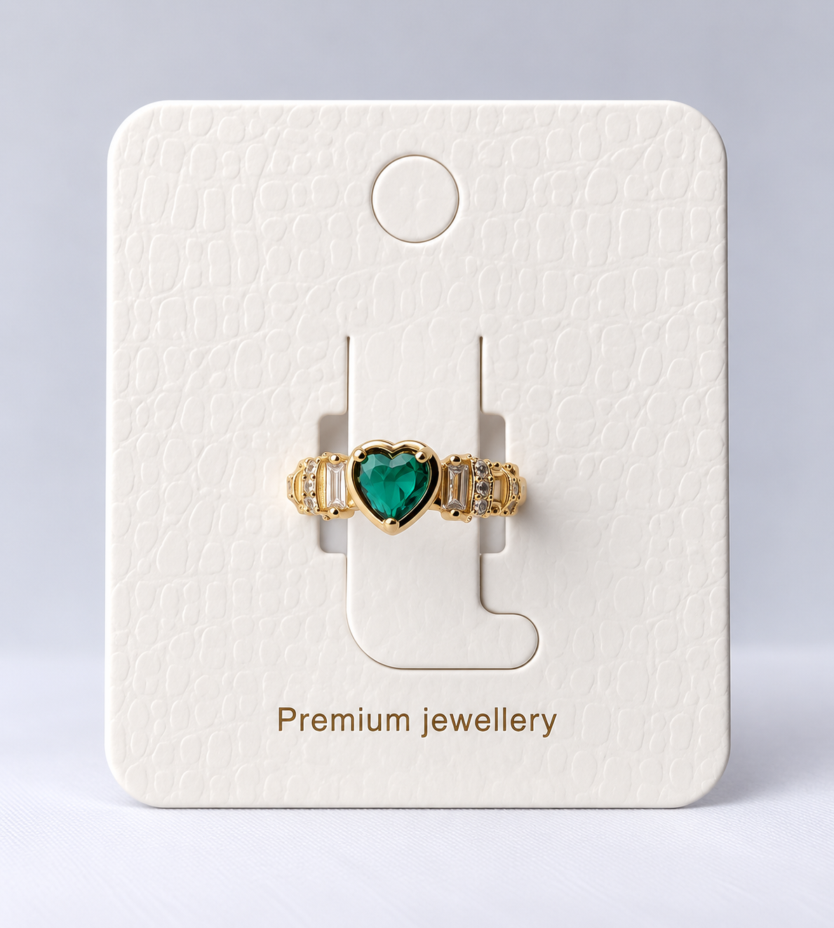 Heart finger ring