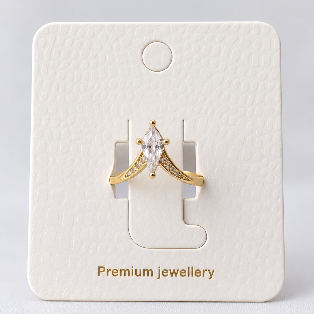 V shape ring
